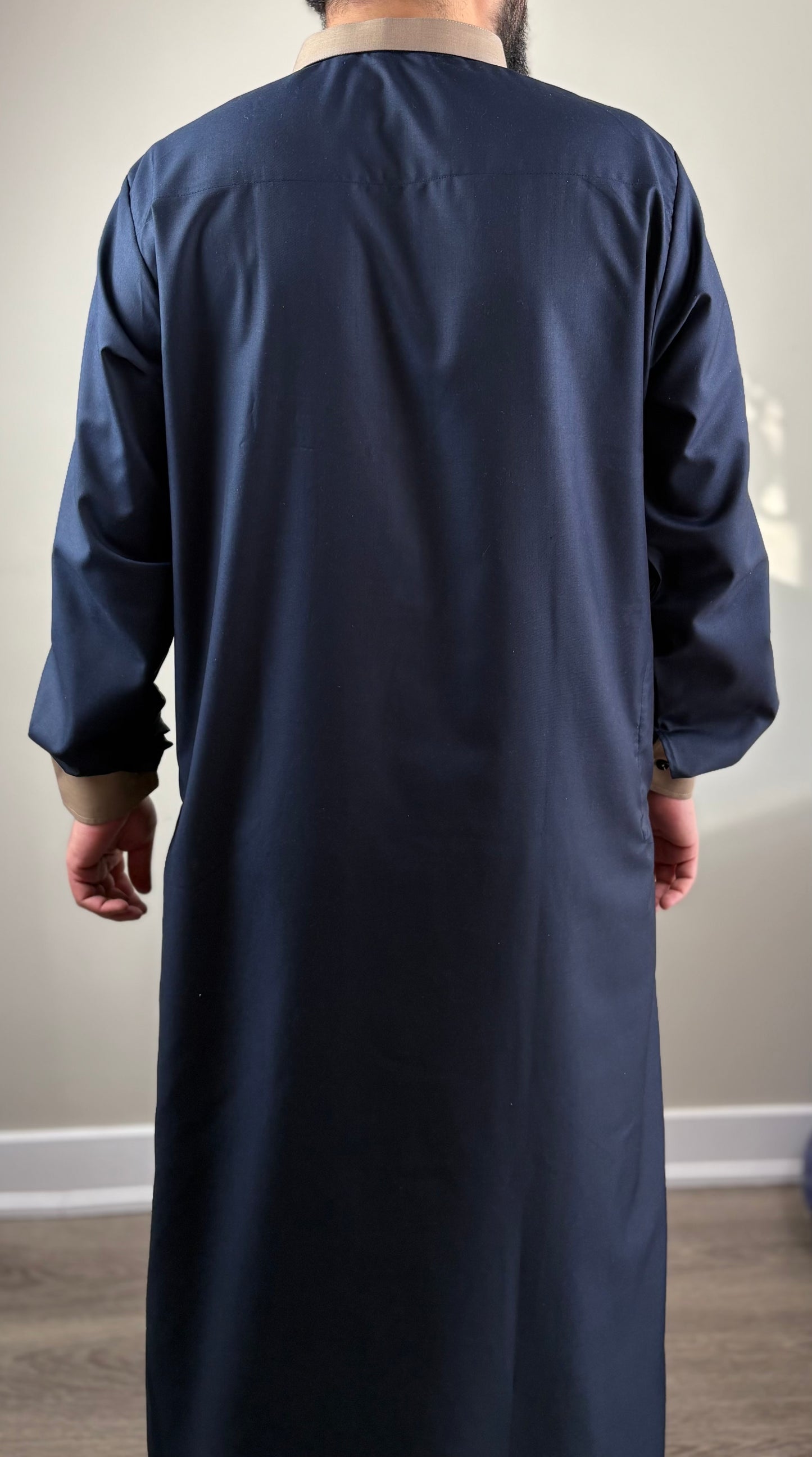 Saudi shirt collar embroidery ￼