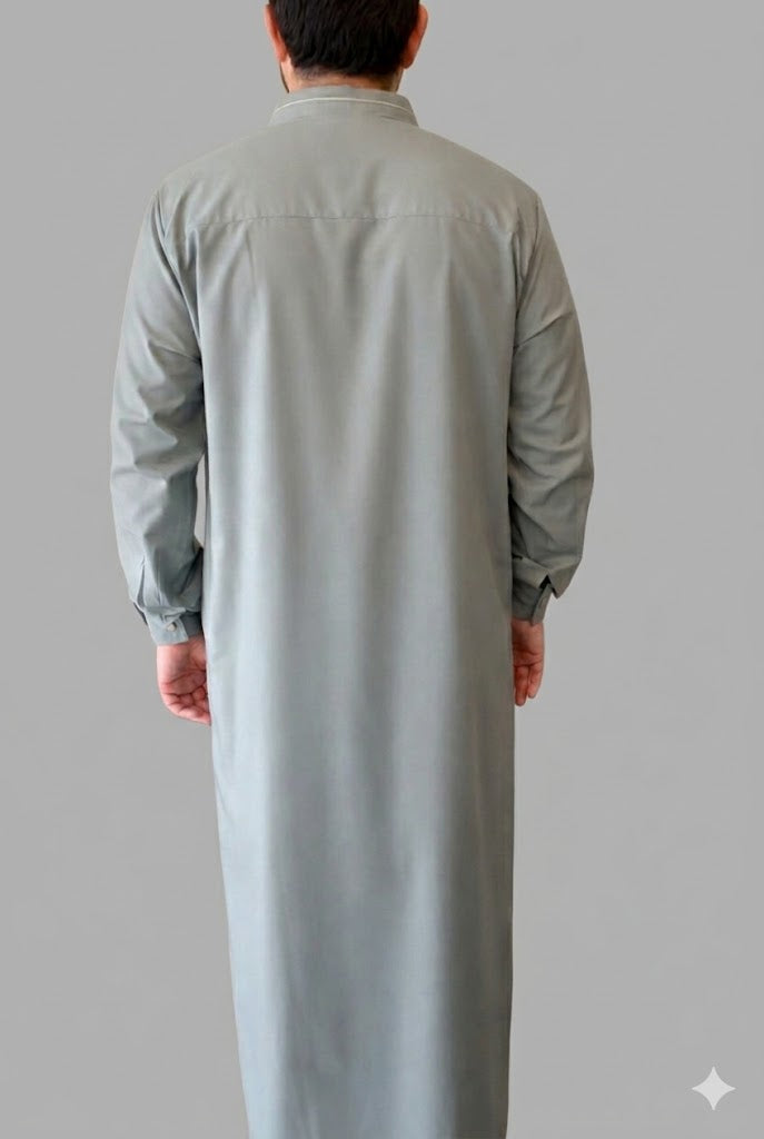 Saudi embroidery shirt collar