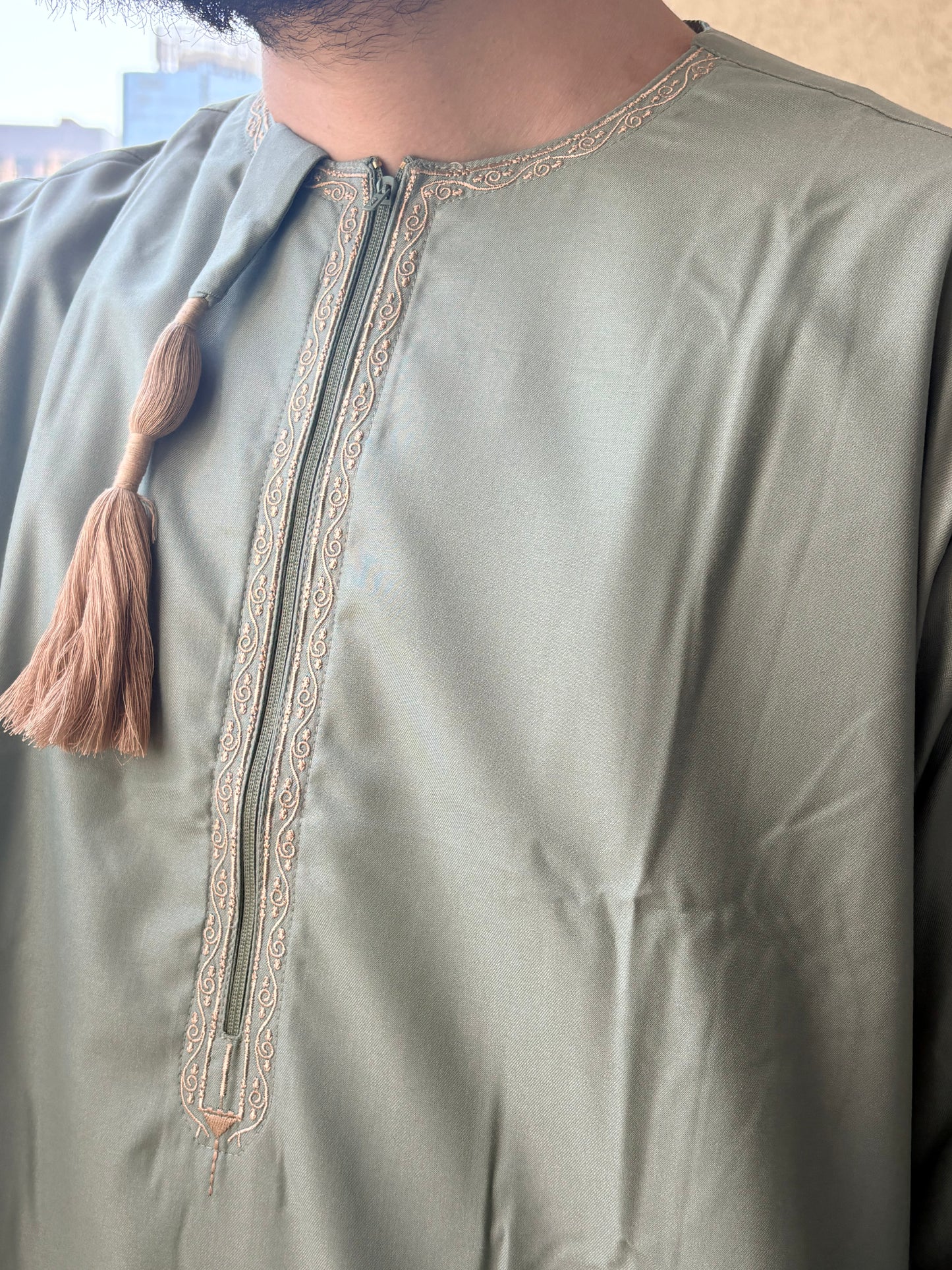 Omani Thobe Heritage Sage